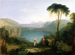 Lake Avernus：埃涅阿斯和Cumaean Sibyl，1814-5-5